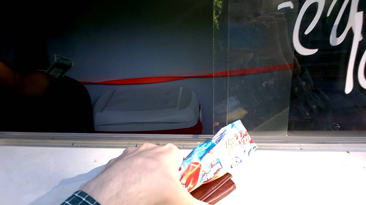 Getting Bomb Pop Jr. from an Ice Cream Van