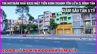 🔴TIN HOT|Bán nhà 8x20, MẶT TIỀN kinh doanh đường Tên Lửa Q. Bình Tân