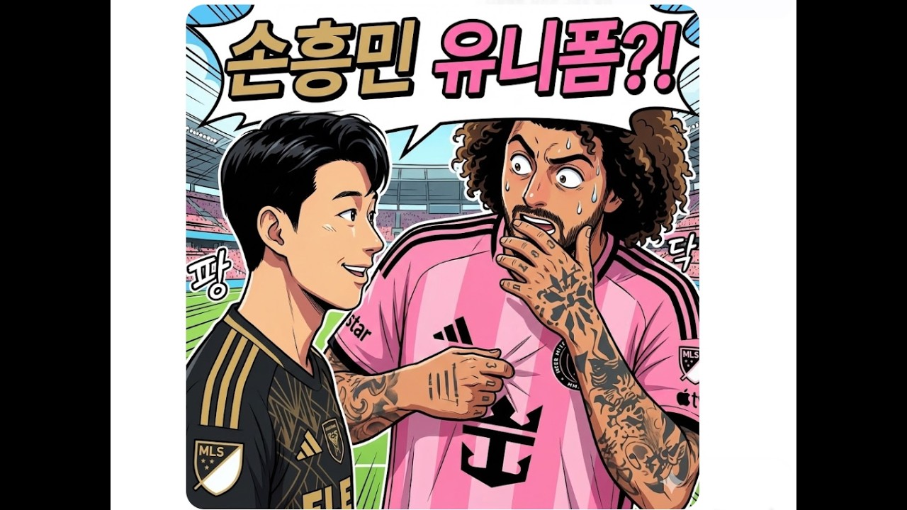 나는 메시 유니폼이 아닌 쏘니 유니폼을 원한다!