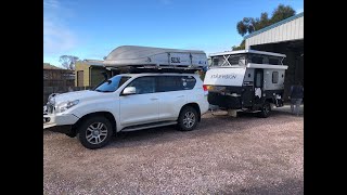 Star Vision Hybrid Camper Update - the work is done and ready to head off.