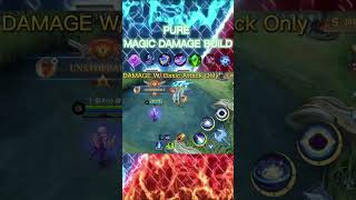 Pure Physical Attack Vs Magic Damage Nathan build Who will win? Top 1 Global #shorts #mlbb #viral
