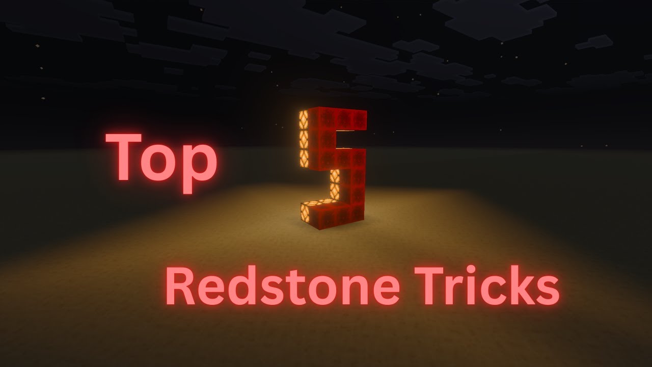 Top Five Redstone Tricks