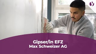 Lehre als Gipser/in EFZ bei der Max Schweizer AG