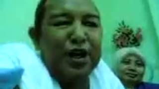 Almarhum Abah Guru Sekumpul waktu di rumah sakit