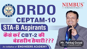 Online Classes For DRDO CEPTAM 10 STA-B CBT 2 | कैसे करे DRDO CBT-2 की बेहतरीन तैयारी ?? Must Watch