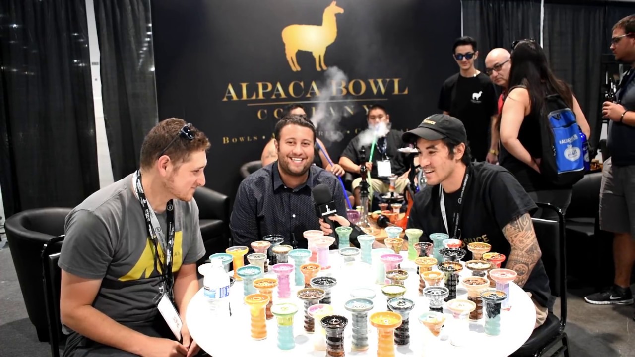 Alpaca Bowls | OMAR OTHMAN | MATT DESIND |  Hookah Expo WorldWide 2018 |
