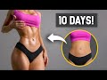 10 Min | 10 Days | 10 Exercises to Get ABS &amp; Lose BELLY FAT, At Home, No Equipment