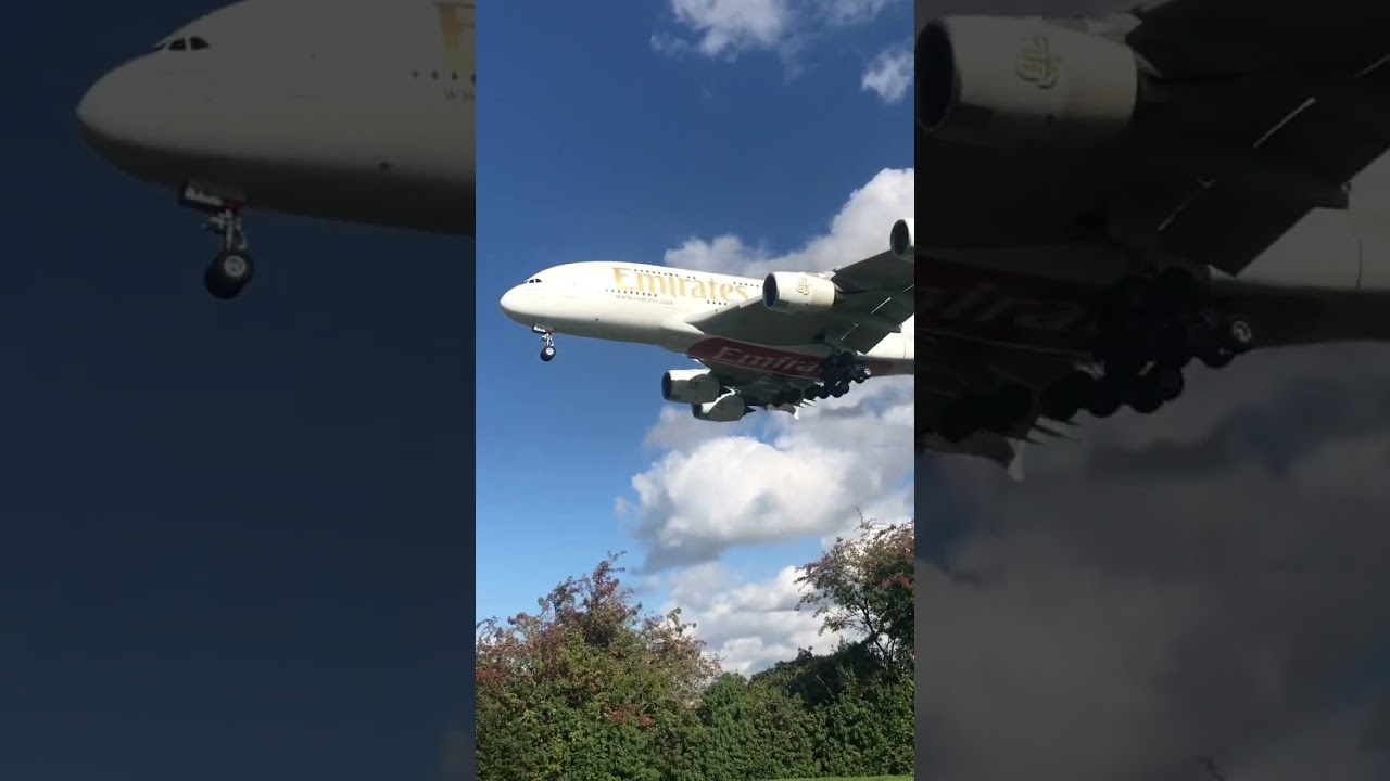 Emirates A380 ✈️🇦🇪 Landing at LHR  