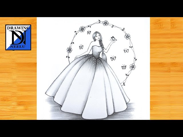 How To Easy Draw A Beautiful Pencil Sketch Of Snow White - video Dailymotion