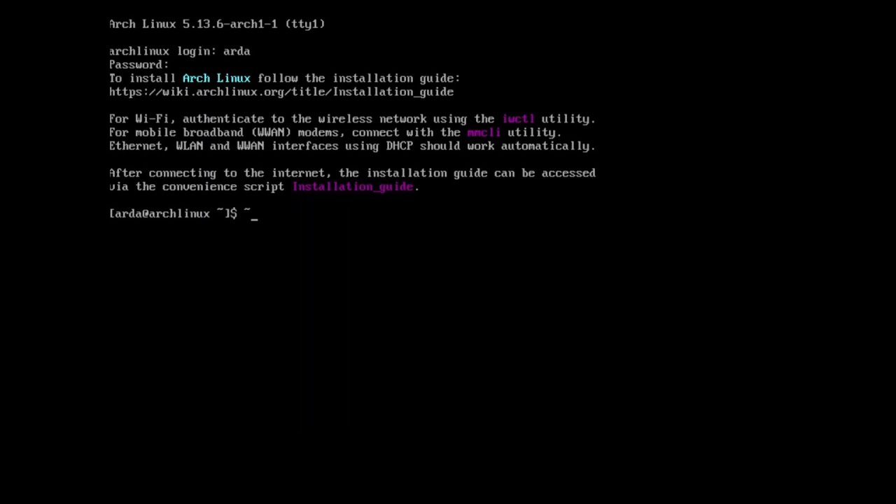 Arch Linux Installation Speedrun [01:22] - YouTube