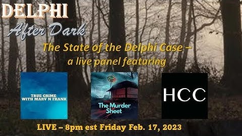 The State of the Delphi Case #Delphi #Mononhighbridge