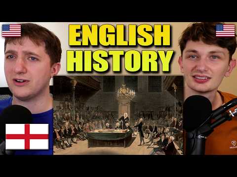 Americans React to a Super Quick History of England!
