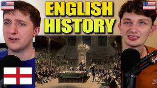 Americans React to a Super Quick History of England!
