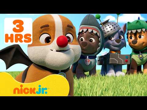 Paw Patrol | Los mejores disfraces de Halloween de la Patrulla de Cachorros 🎃 | 3 Horas | Nick Jr.