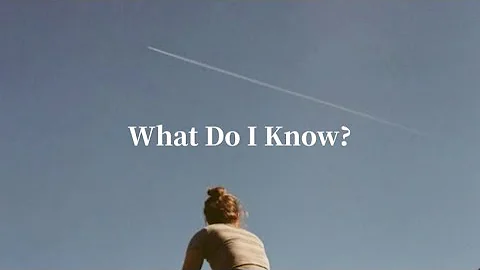 [歌詞和訳] What Do I Know - Ed Sheeran