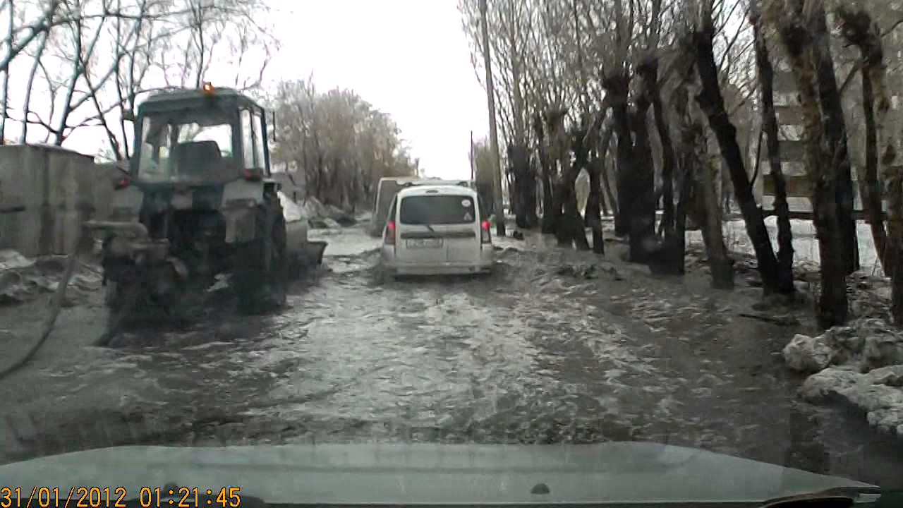 Море на Волгоградской, Омск, 29.03.2017 г. - YouTube