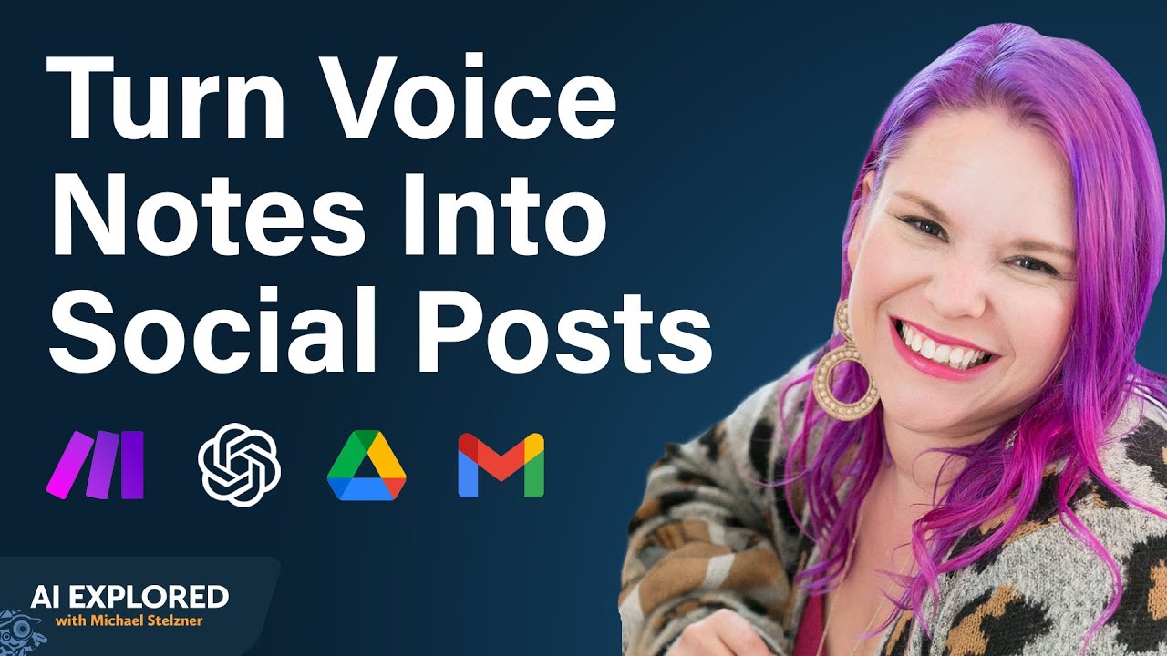Using AI to Automate Your Social Media and Your Marketing - YouTube