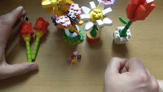 Mehr Blumen für die Schattenseite - Lego Friends 30417 Gartenblume Schmetterling
