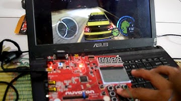 Demo Tugas Interface Gamepad Menggunakan Nuvoton NUC140