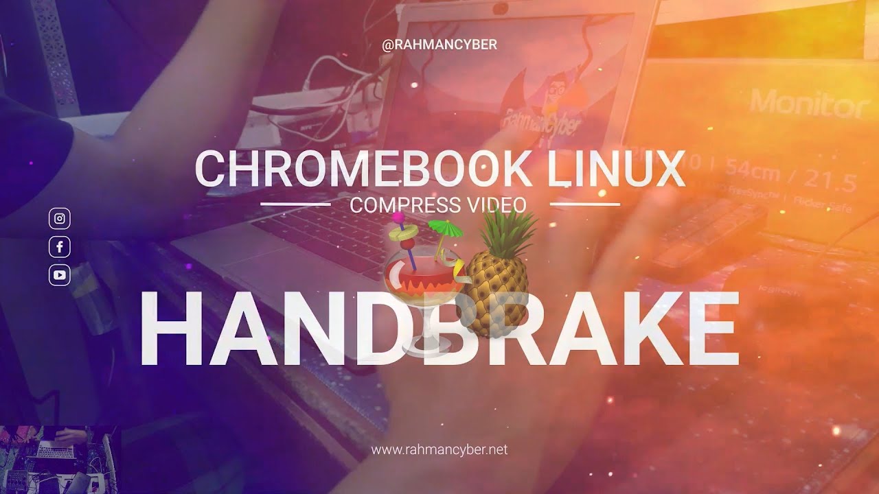 Mau Convert Video??? HANDBRAKE Linux Bisa Bro!!! (Debian, Flatpak, AppImage) di Samsung Chromebook 4