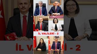 İL VALİLERİ-2   15.11.2025 Tarihi İtibariyle İl Valileri (Kocaeli-Düzce) #keşfet #shorts