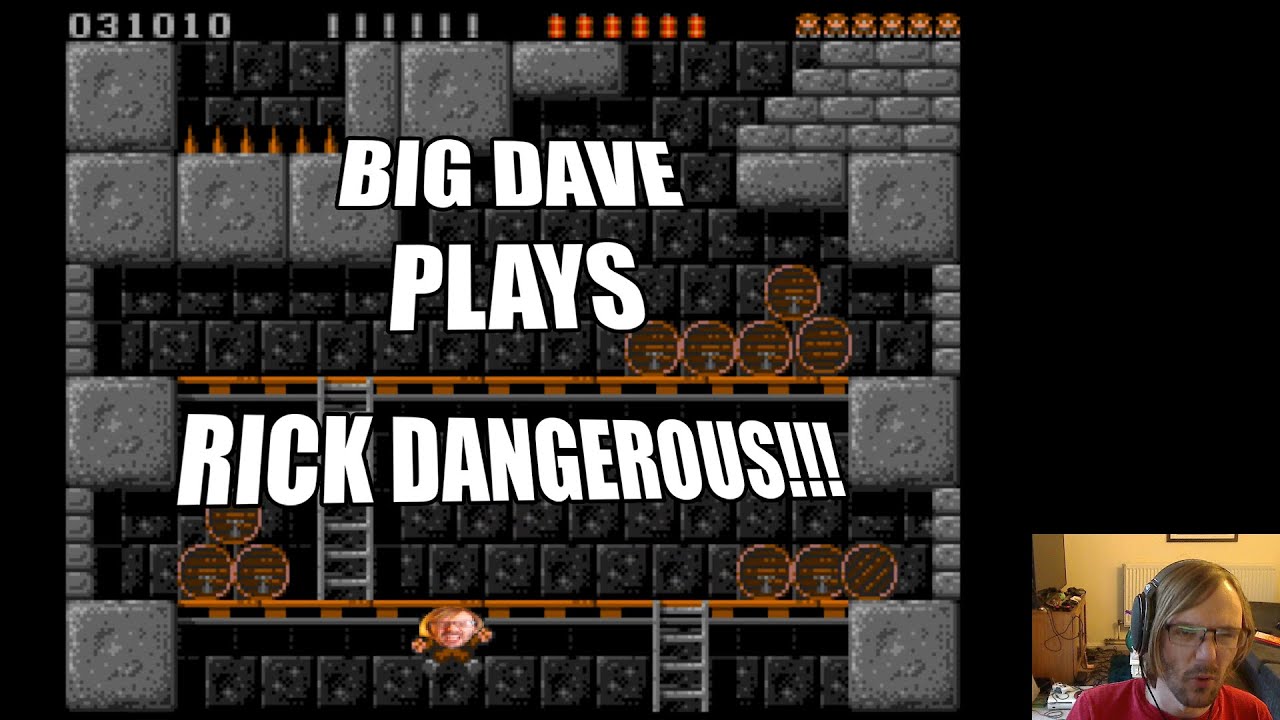 Rick Dangerous - Part 1 - Rick Hit His Head on the Bottom of an Arrow