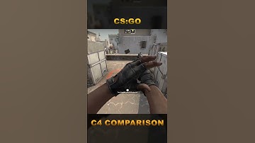 Counter Strike C4 Comparison  #shorts