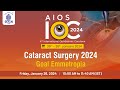 Aioc ioc2024  cataract surgery 2024   goal emmetropia