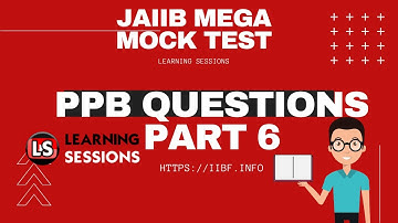 JAIIB Most Important Concepts of Principles and Practices of Banking | iibf.info