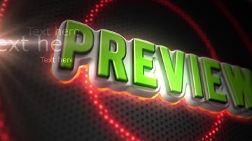 I will make this Neon Vegas Lights Logo Reveal Logo video intro for you