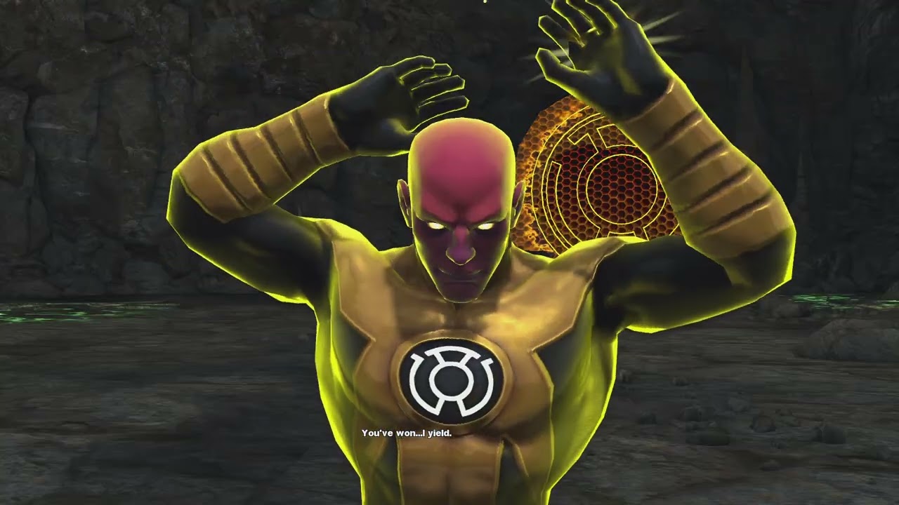 DC Universe Online Trey lantern defeated Amon Sur