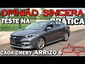 Teste CAOA Chery Arrizo 6 na prática - será que é bom? Leva toda a família com as malas e conforto?