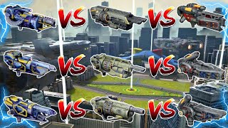 [WR]🔥Cestus VS Hammer VS Incinerator  Weapon Comparison |War Robots|