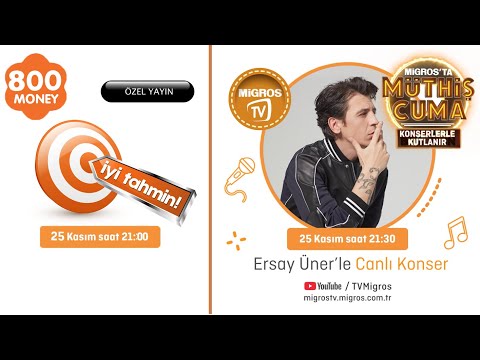 İYİ TAHMİN YARIŞMASI | ERSAY ÜNER KONSERİ - İYİ TAHMİN YARIŞMASI | ERSAY ÜNER KONSERİ