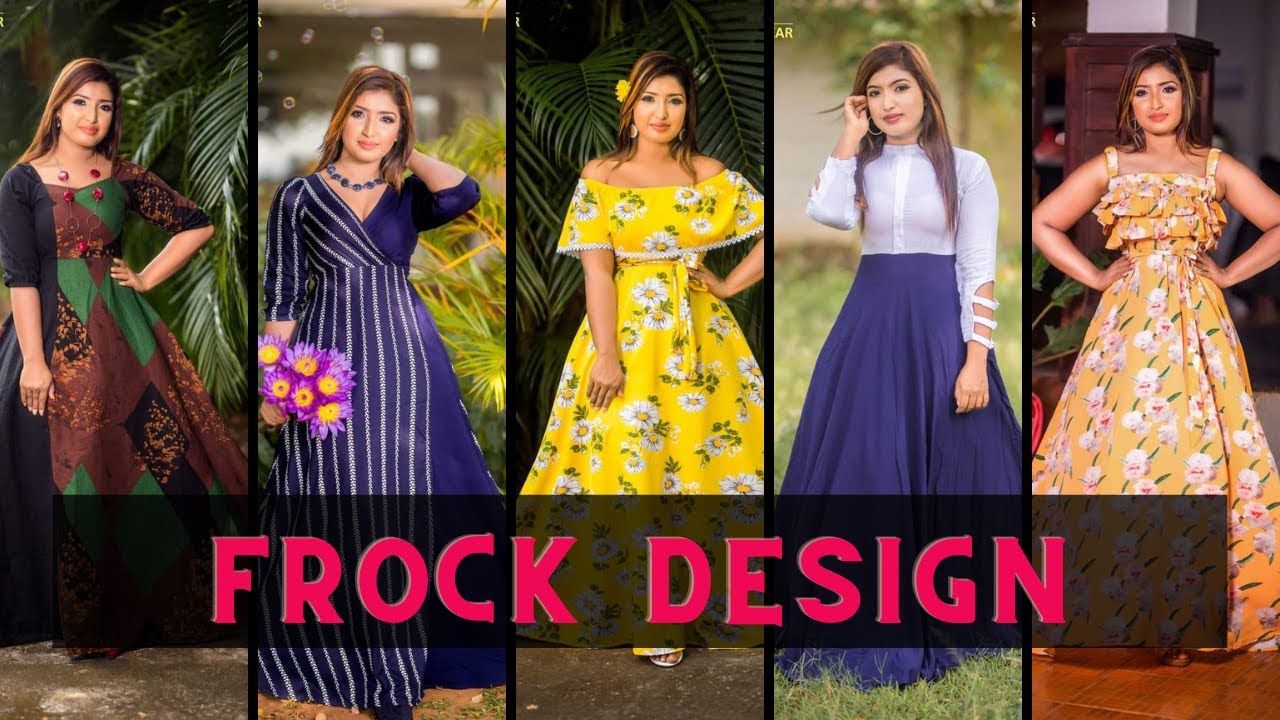 New frock design for girls in srilanka | Latest frock design 2023 ...