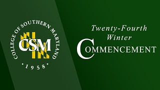 Winter 2023 Commencement Ceremony - School of Professional and Technical Studies