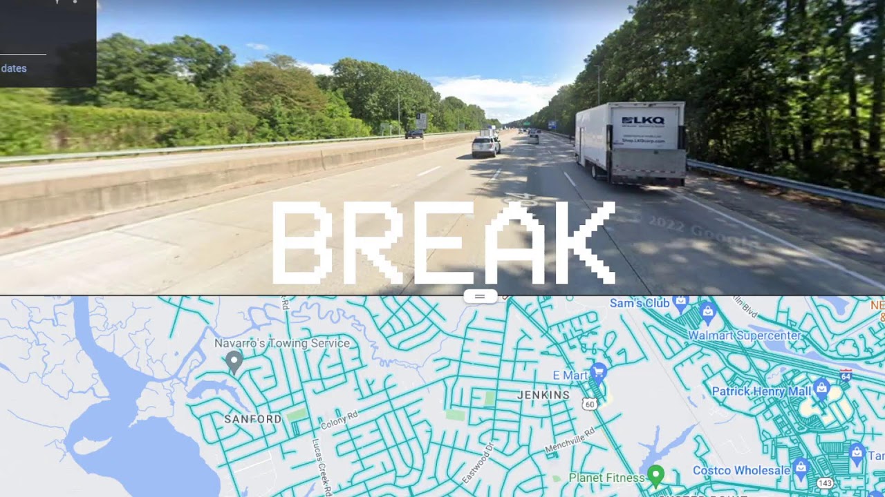 Streetviewing Across America (Times Square to Hollywood) (PART 7)