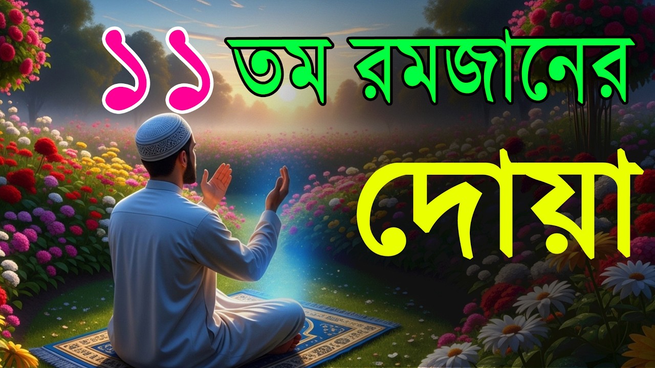 পবিত্র রমজানের ১১ তম দিনের স্পেশাল দোয়া l Dua For Ramadan   Most Beautiful Dua For Ramadan 2026