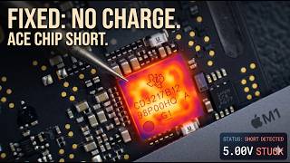 MacBook Air A2337 M1 Not Charging Fix | Stuck on 5V & No Current