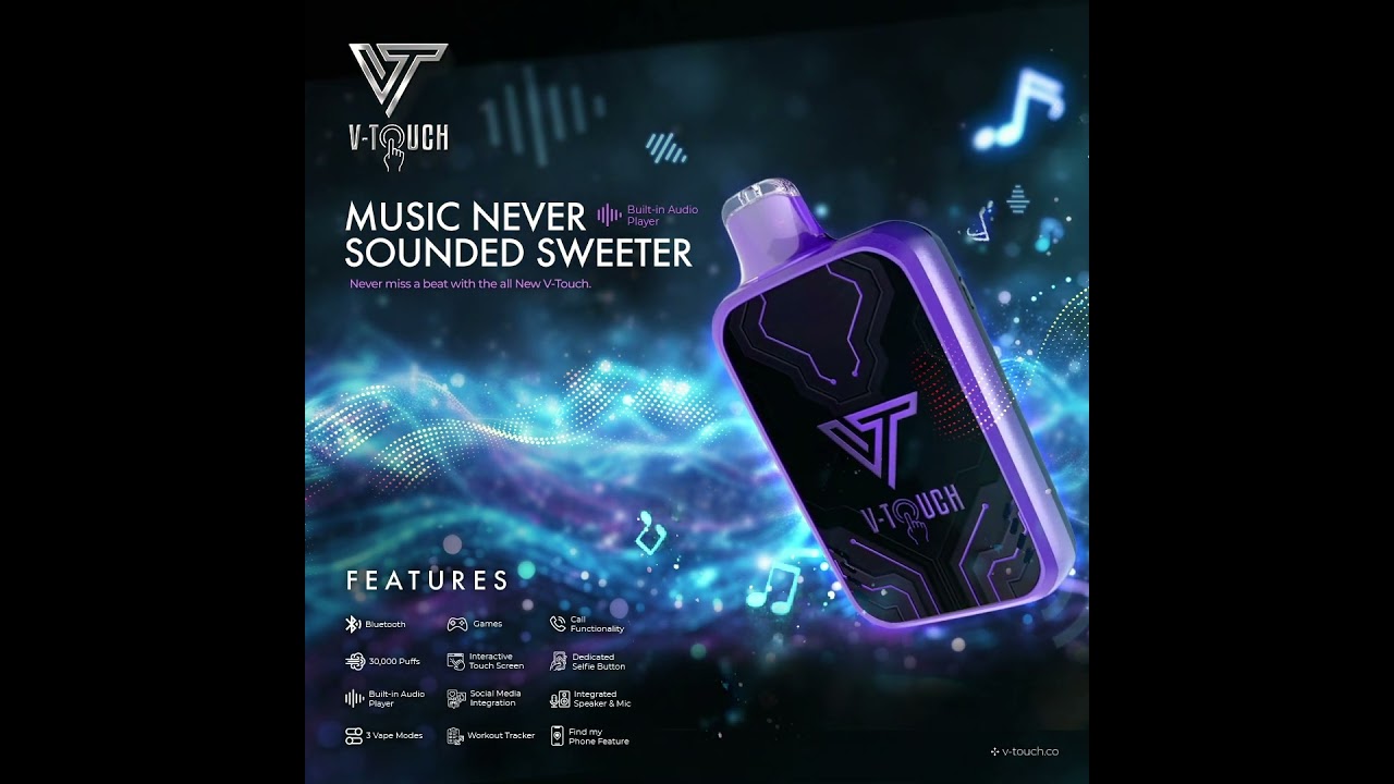 Smooth Beats and Smoother Puffs with V-Touch! 🎵💨
