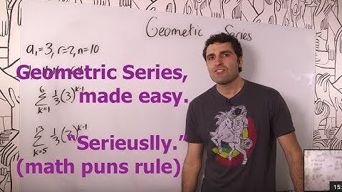 Algebra 2 – Geometric Series