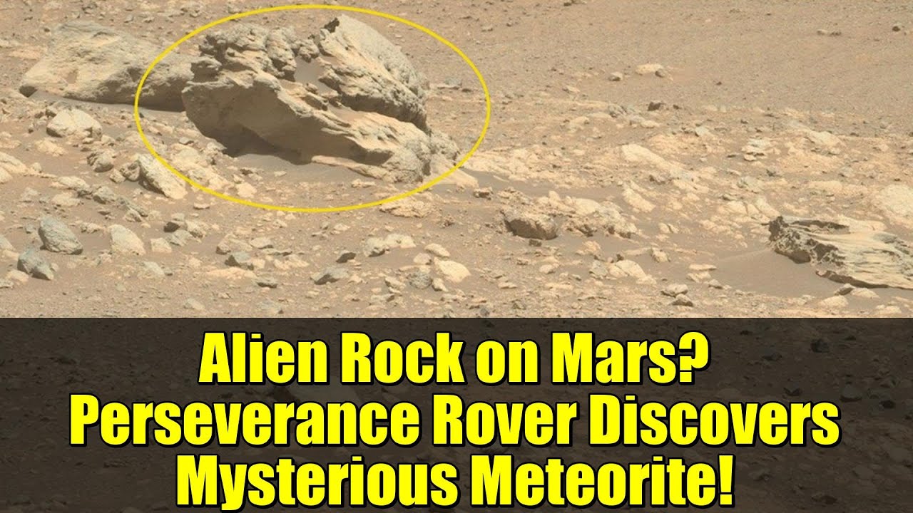 Камень инопланетян на Марсе? Марсоход Perseverance обнаружил загадочный метеорит!