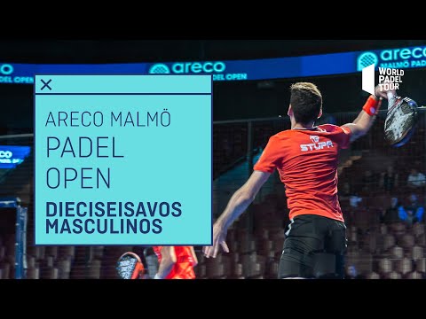 Resumen (mañana) Dieciseisavos de Final masculinos del Areco Malmo Padel Open