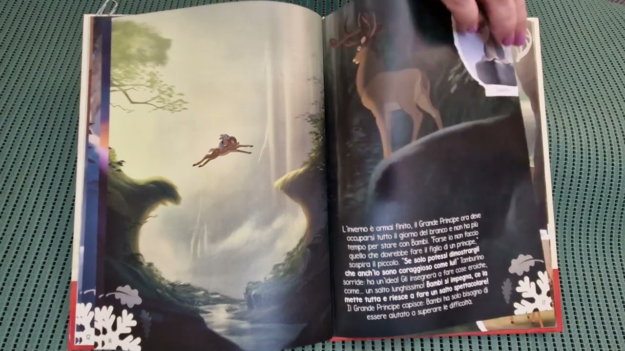 GIOCA CON CHECCO-BAMBI 2- DISNEY- Magiche storie sonore bellissima favola guardo, leggo, ascolto
