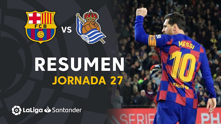 Highlights FC Barcelona vs Real Sociedad (1-0)