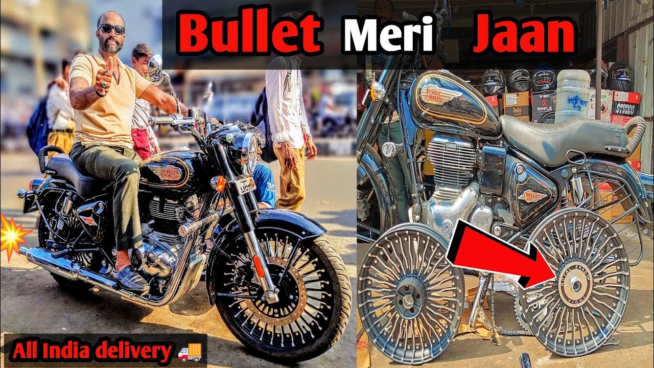 New Bullet 350 Alloy wheel 2024! Customer feedback!❤️☺️