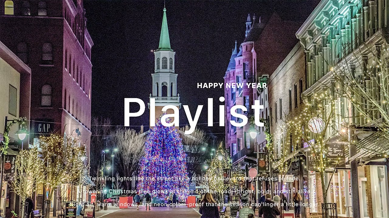 Playlist🎄해피뉴이어 근데 아직 크리스마스 못 보낸 사람들 플레이리스트