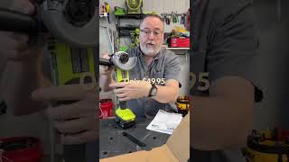 Ryobi One Angle Grinder Quick Set-up #automobile #ryobination #diytools #garagetools #anglegrinder