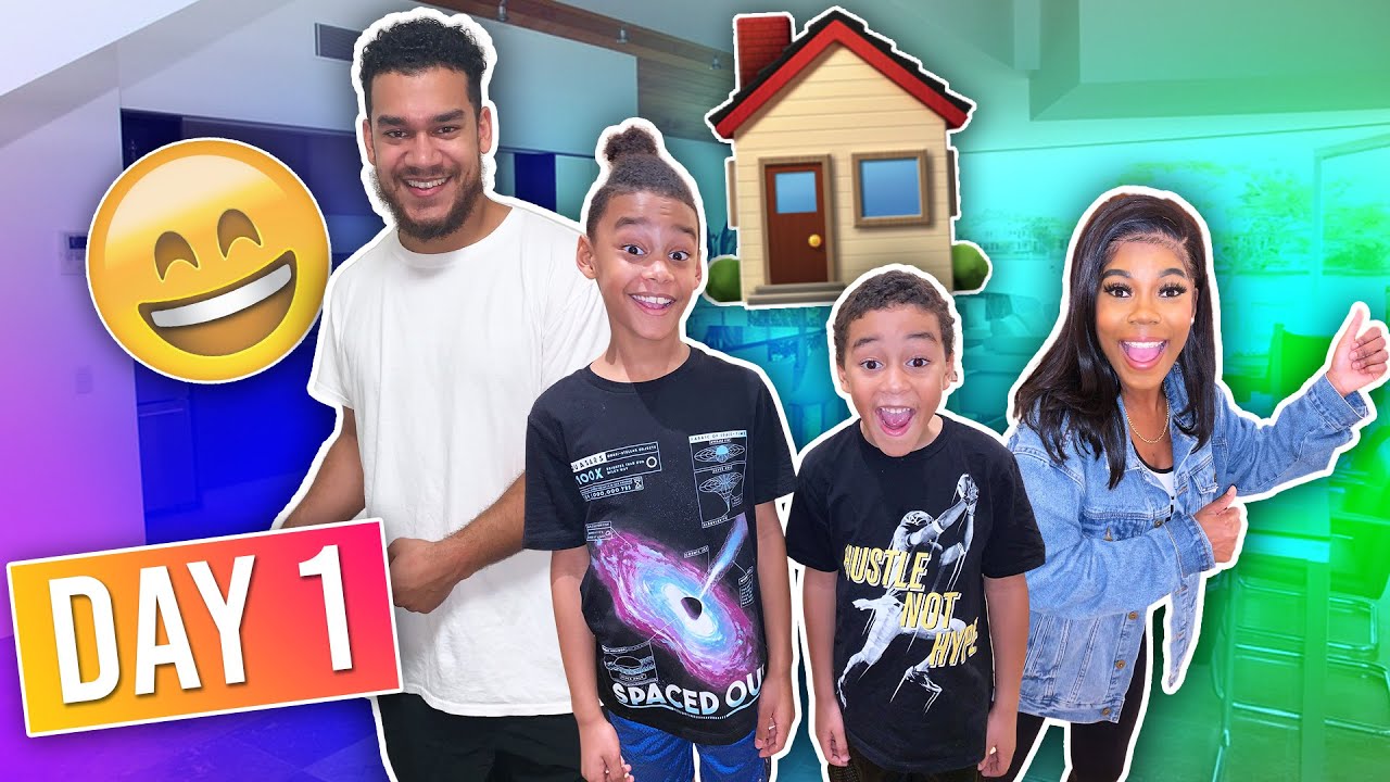 FIRST NIGHT In Our NEW HOUSE!! - YouTube