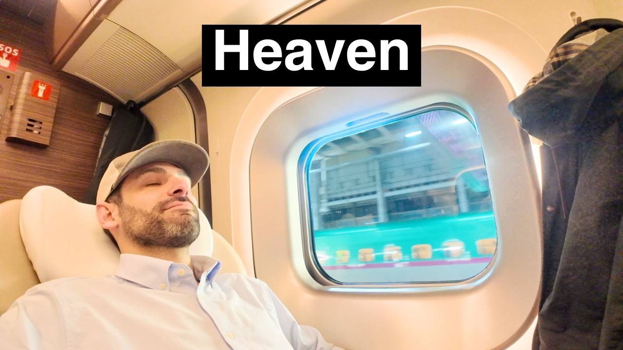 Я попробовал все места в японском скоростном поезде.